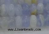 CBC471 15.5 inches 5*8mm rondelle blue chalcedony beads