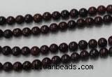 CBD150 15.5 inches 4mm round Chinese brecciated jasper beads