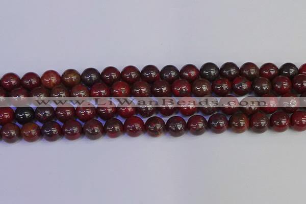 CBD354 15.5 inches 12mm round poppy jasper beads wholesale