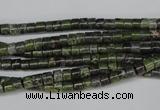 CBG74 15.5 inches 3*4mm heishi bronze green gemstone beads