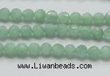 CBJ05 15.5 inches 6mm faceted round jade beads wholesale