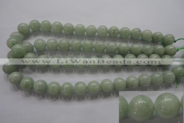 CBJ312 15.5 inches 14mm round A grade natural jade beads