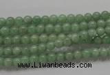 CBJ325 15.5 inches 4mm round AA grade natural jade beads