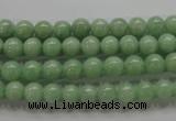 CBJ326 15.5 inches 6mm round AA grade natural jade beads