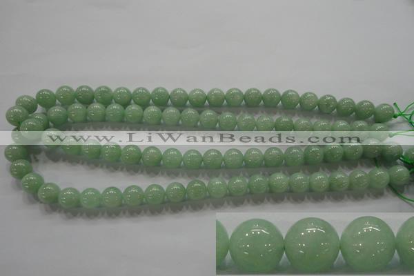 CBJ328 15.5 inches 10mm round AA grade natural jade beads