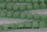 CBJ343 15.5 inches 8mm round AAA grade natural jade beads