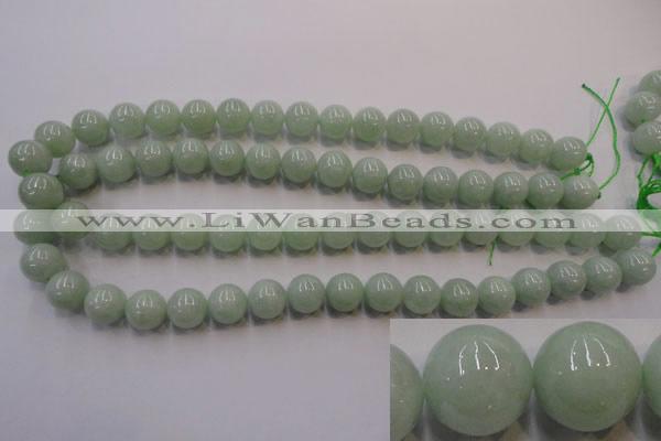 CBJ404 15.5 inches 12mm round natural jade beads wholesale