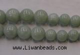 CBJ409 15.5 inches 6mm - 12mm round natural jade beads wholesale