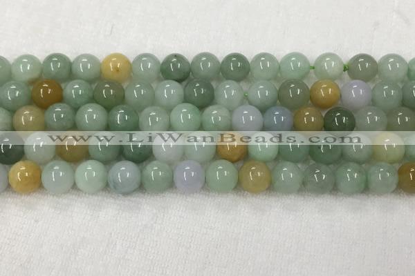 CBJ627 15.5 inches 8mm round jade beads wholesale