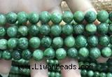 CBJ638 15.5 inches 10mm round Russian green jade beads wholesale