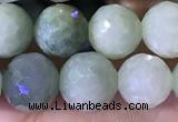 CBJ667 15.5 inches 8mm faceted round jade beads wholesale