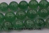 CBQ497 15.5 inches 8mm round green strawberry quartz beads