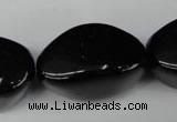 CBS222 15.5 inches 19*30mm nuggets blackstone beads wholesale