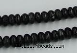 CBT04 16 inches 4*8mm rondelle natural biotite beads wholesale