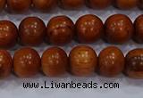 CBW502 15.5 inches 8mm round bayong wood beads wholesale