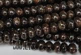 CBZ201 15.5 inches 3*6mm rondelle bronzite gemstone beads