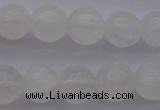 CCA354 15.5 inches 10mm round white calcite beads wholesale