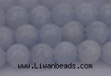 CCA406 15.5 inches 8mm round blue calcite gemstone beads