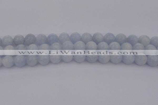 CCA408 15.5 inches 12mm round blue calcite gemstone beads