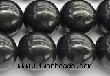 CCB1180 15 inches 14mm round shungite gemstone beads