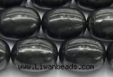 CCB1200 15 inches 10*14mm drum shungite gemstone beads