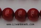 CCB129 15.5 inches 11mm round red coral beads strand wholesale