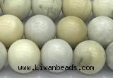 CCB1297 15 inches 10mm round ivory jasper beads