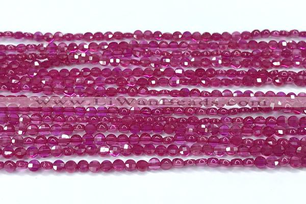 CCB1356 15 inches 2.5mm faceted coin gemstone beads