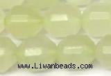 CCB1420 15 inches 9mm - 10mm faceted New jade beads