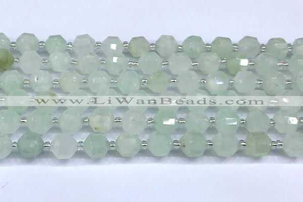 CCB1520 15 inches 8mm - 9mm faceted gemstone beads