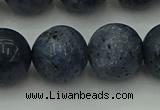 CCB457 15.5 inches 18mm round blue coral beads wholesale