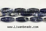 CCB780 15.5 inches 15*38mm - 16*40mm rice sodalite  beads