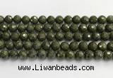 CCB793 15.5 inches 10mm faceted round gemstone beads wholesale