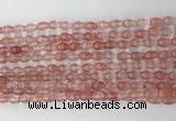 CCB801 15.5 inches 4*6mm rice cherry quartz gemstone beads wholesale