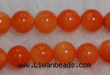 CCB82 15.5 inches 4-6mm round orange coral beads Wholesale