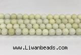 CCB831 15.5 inches 12mm round ivory jasper gemstone beads wholesale