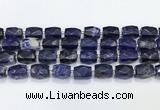 CCB889 11*15mm-12*16mm faceted cuboid sodalite beads wholesale