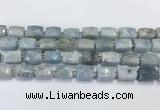 CCB896 11*15mm-12*16mm faceted cuboid aquamarine beads wholesale