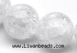 CCC20 20mm round grade A white crystal beads Wholesale