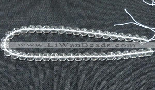 CCC281 15.5 inches 16mm round A grade natural white crystal beads