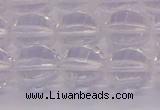 CCC623 15.5 inches 10mm faceted round natural white crystal beads