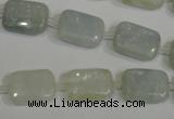 CCE20 15.5 inches 10*12mm rectangle natural celestite gemstone beads