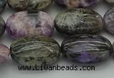 CCG104 15.5 inches 15*20mm oval charoite gemstone beads