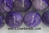 CCG303 15.5 inches 10mm round natural charoite gemstone beads