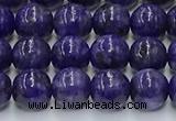 CCG315 15.5 inches 6mm round dyed charoite gemstone beads