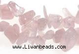 CCH09 32 inches rose quartz chips gemstone beads wholesale