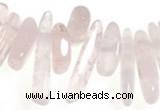 CCH10 16 inches rose quartz chips gemstone beads wholesale