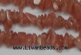 CCH209 16 inches 3*5mm rhodochrosite chips gemstone beads wholesale