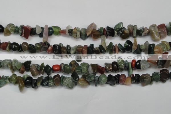 CCH230 34 inches 5*8mm Indian agate chips gemstone beads wholesale