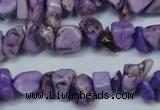 CCH234 34 inches 5*8mm dyed turquoise chips beads wholesale